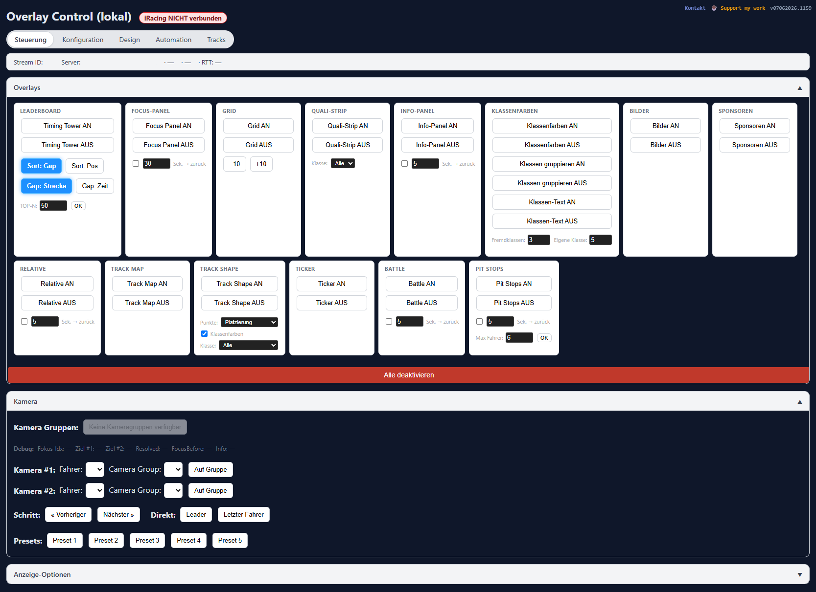 racestream Backend